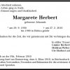Johannis Margarete 1930-2010 Todesanzeige